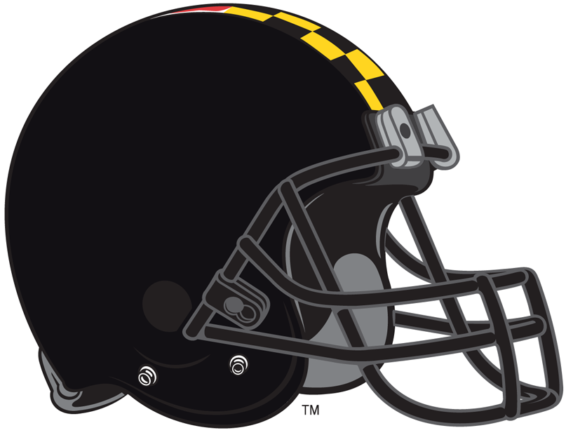 Maryland Terrapins 0-Pres Helmet Logo v2 DIY iron on transfer (heat transfer)